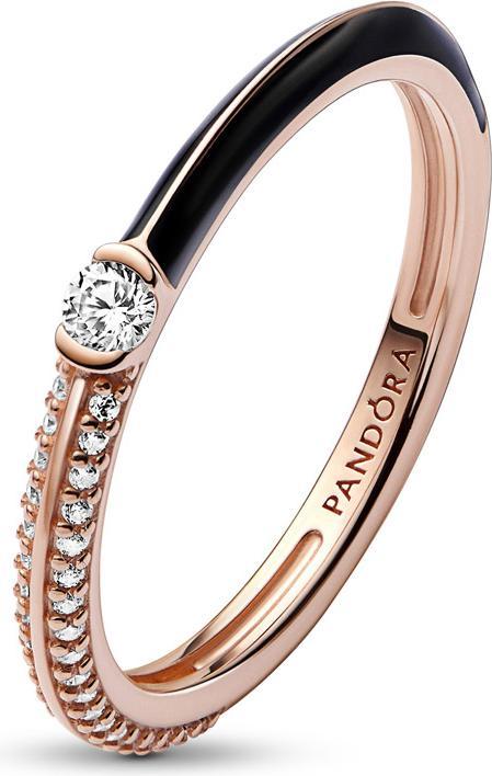 Produktbild Pandora ME Pavé & Schwarz Doppelring (50)
