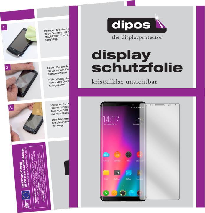 Image du produit Dipos Film de Protection d’écran Crystalclear (6 pièce(s), Elephone U Pro)