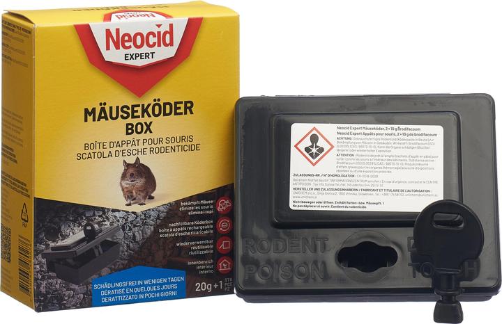 Image du produit Neocid Boîte à appâts pour souris et rats