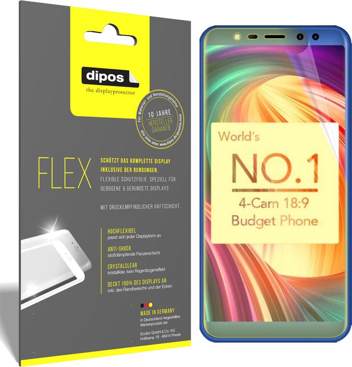 Image du produit Dipos Film de Protection d’écran Full-Cover 3D (3 pièce(s), Leagoo M9)