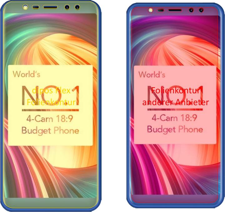 Image du produit Dipos Film de Protection d’écran Full-Cover 3D (3 pièce(s), Leagoo M9)