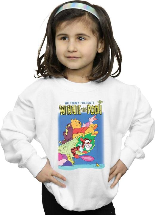 Actual product image Disney Girls Winnie The Pooh Poster Sweatshirt (140, 146)