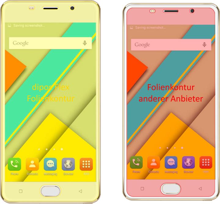 Image du produit Dipos Film de Protection d’écran Full-Cover 3D (2 pièce(s), Oppo R9s)