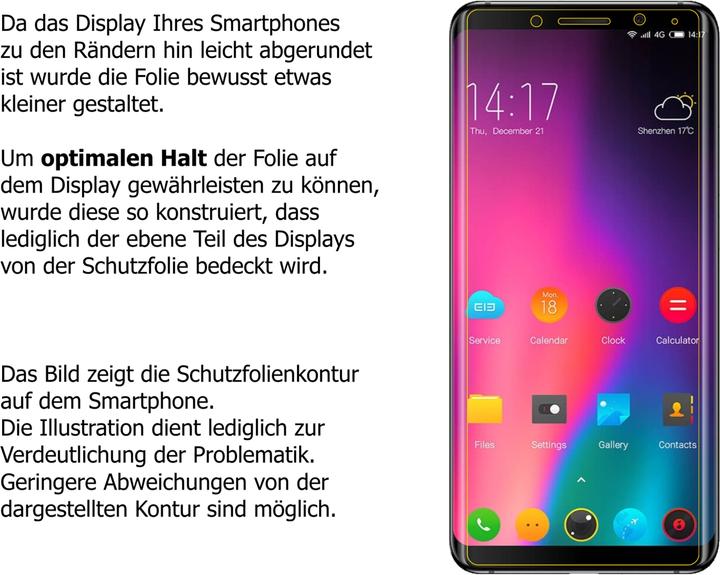 Image du produit Dipos Film de Protection d’écran Crystalclear (6 pièce(s), Elephone U Pro)