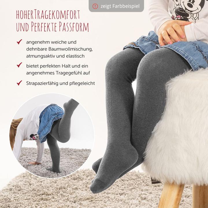 Produktbild La Loona LaLoona Baby-Strumpfhosen Strumpfhose 2er Pack - Weiss - (86/92)