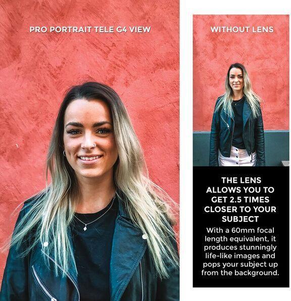 Actual product image Black Eye Pro Portrait Tele G4 Lens
