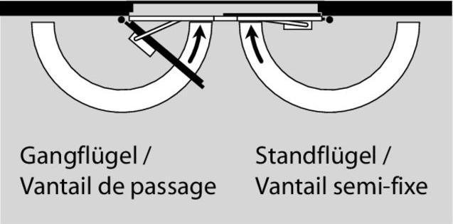 Actual product image Dormakaba Guide rail with closing follower controller G-SR/BG XEA (Room door, Entrance door, Wooden door, French window, Indoor)