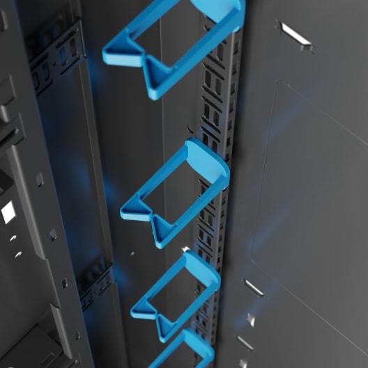 Actual product image Middle Atlantic SR Series Large Pivoting Rack - SR-40-28 (19 inch rack)