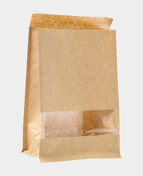 Produktbild I Am Creative Papierbeutel, Sichtfenster, für Geschenke, 4 Stk. (Geschenktüte, 4 x)
