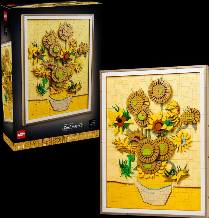 Immagine prodotto LEGO Vincent van Gogh - Girasoli (31215, LEGO DC, Set LEGO rari)