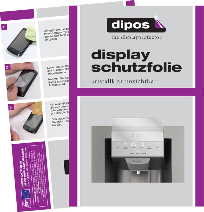 Image du produit Dipos Film de Protection d’écran Crystalclear (2 pièce(s), GSJ 961 NEBZ)