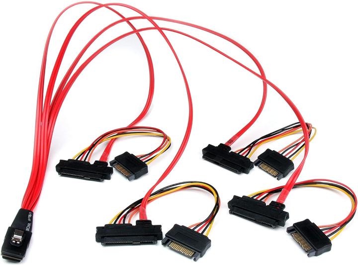 Actual product image StarTech Serial-Attached SCSI Mini SAS cable