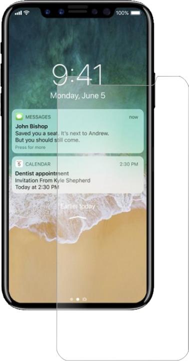 Actual product image Dipos Screen Protector Anti-Shock (2 Piece, Apple iPhone X)