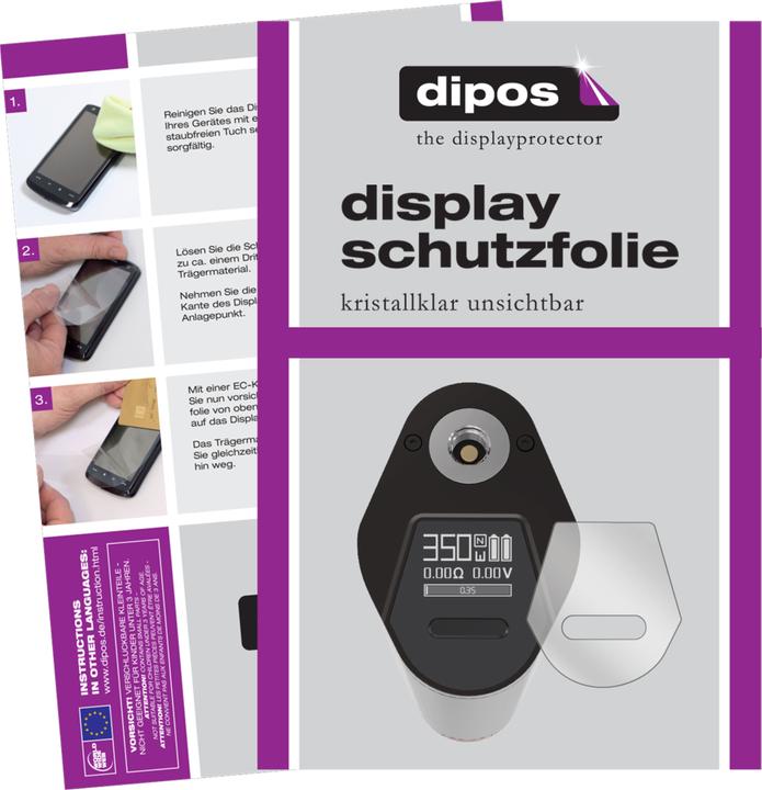 Produktbild Dipos Displayschutzfolie Crystalclear (Displayschutz, Smok GX350)