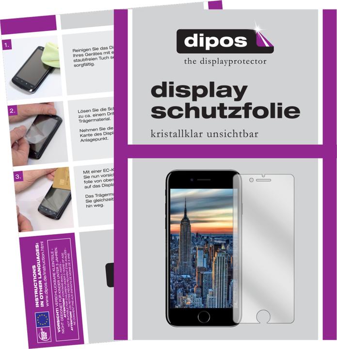 Produktbild Dipos Displayschutzfolie Crystalclear (1 Stück, Apple iPhone SE (2nd Gen), Apple iPhone SE (3rd Gen))