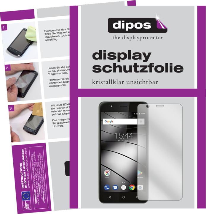Actual product image Dipos Screen Protector Crystalclear (6 Piece, Gigaset GS270 Plus)