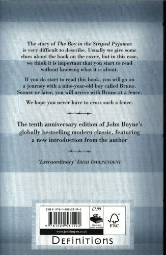 Actual product image The Boy in the Striped Pyjamas (English, John Boyne, 2016)