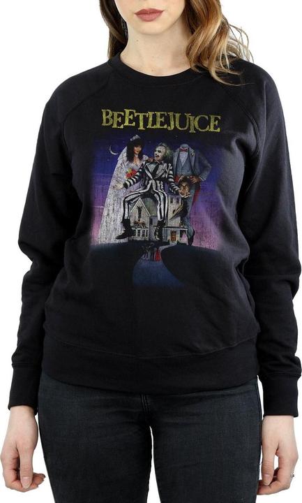 Beetlejuice Distressed Poster Sweatshirt