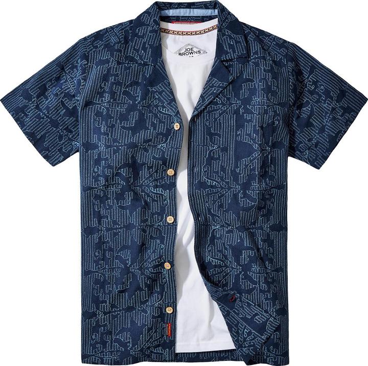 Produktbild Joe Browns Embroidered Linen Revere Collar Shirt (L)
