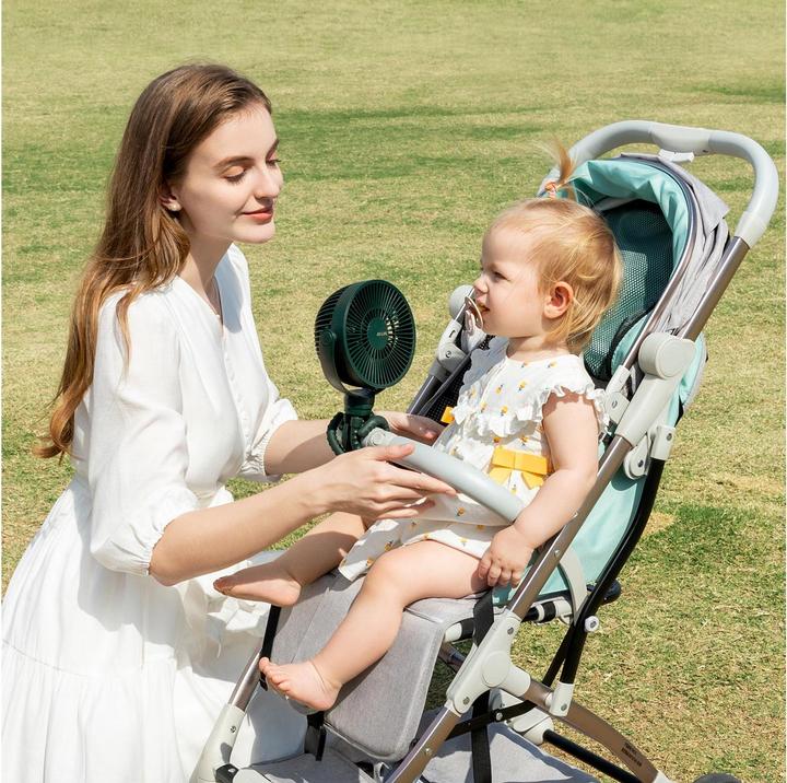 Produktbild Jisulife Stroller Fan Life2S (5000mAh) brown