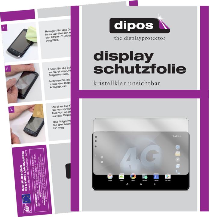 Actual product image Dipos Screen Protector Crystalclear (2 Piece, Viva H1002 LTE)