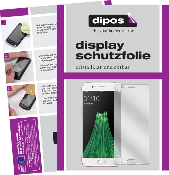 Produktbild Dipos Displayschutzfolie Crystalclear (6 Stück, Oppo R11 Plus)