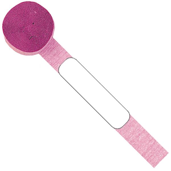 Actual product image Amscan Krepp-Papier weiss 24.7m 4.4cm x 24.7m