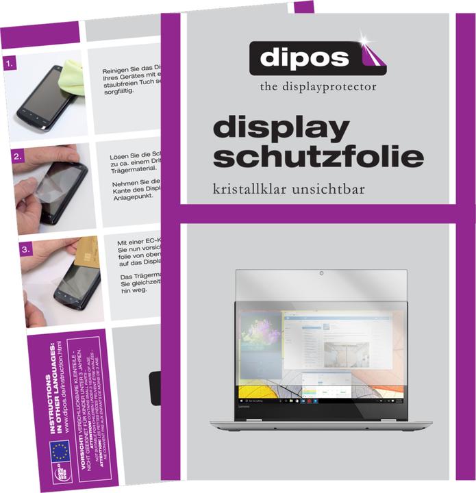 Actual product image Dipos Screen Protector Crystalclear (2 Piece, Yoga 520)
