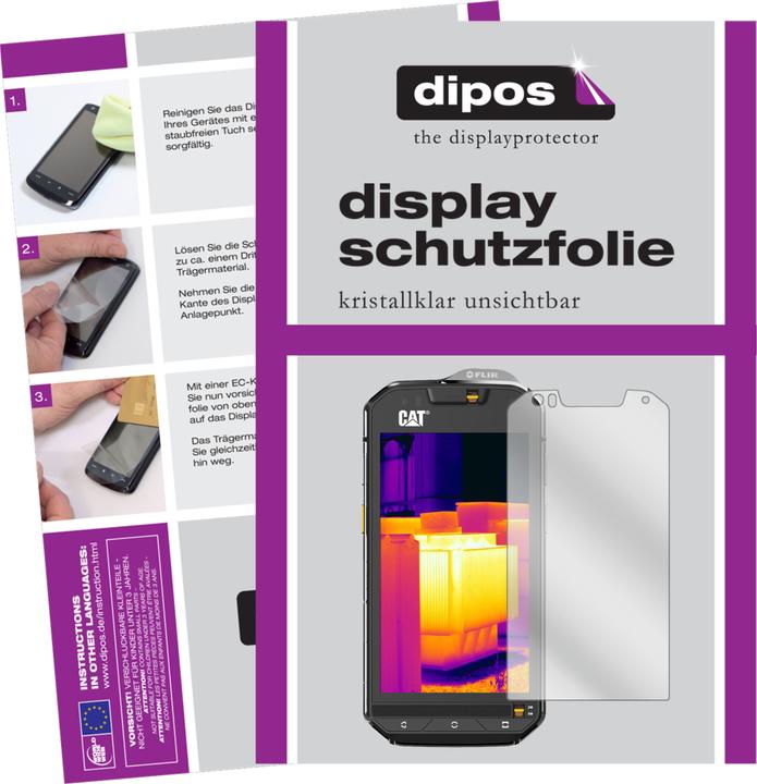 Image du produit Dipos Film de Protection d’écran Crystalclear (2 pièce(s), CAT S60)