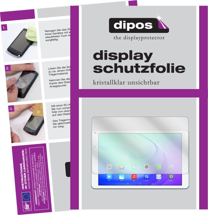 Actual product image Dipos Screen Protector Crystalclear (2 Piece, Huawei MediaPad T2 10.0 Pro)