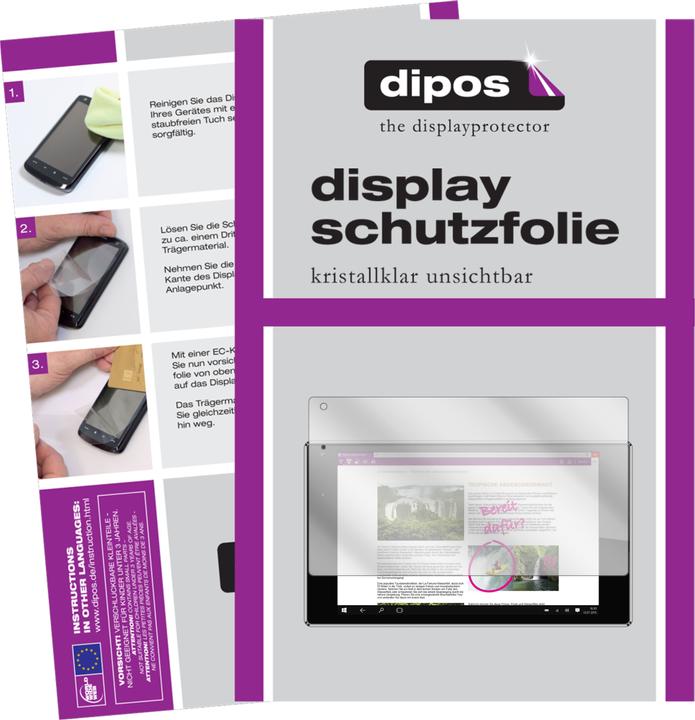Actual product image Dipos Screen Protector Crystalclear (2 Piece, Odys)