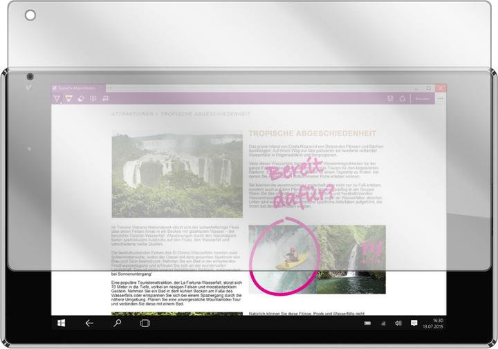 Actual product image Dipos Screen Protector Crystalclear (2 Piece, Odys)