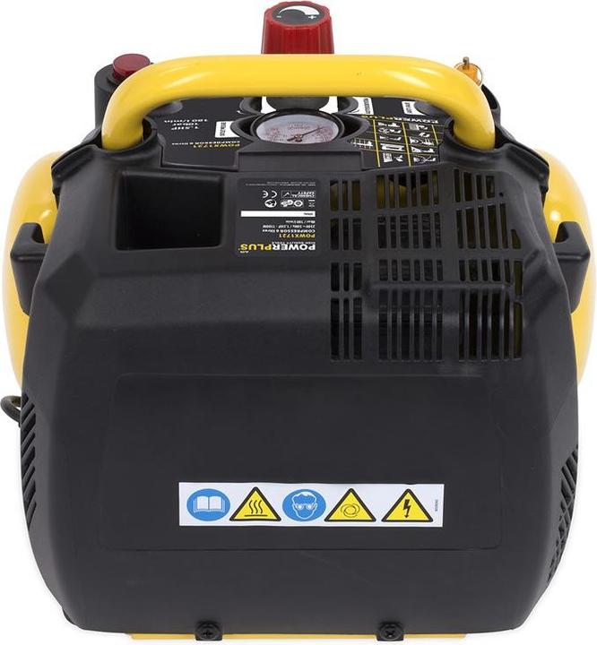 Produktbild Powerplus Kompressor 1100W - 6l kein öl 1,5hp (8 Bar, 6 l)