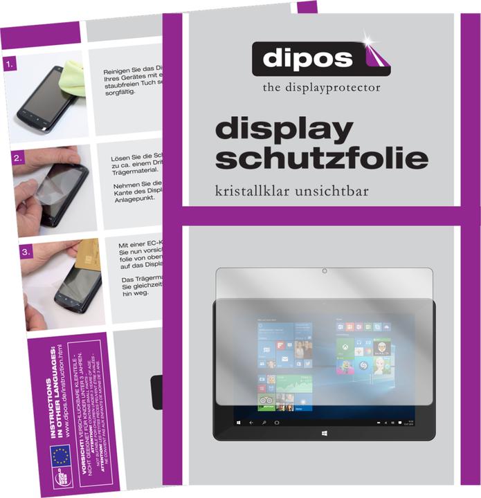 Produktbild Dipos Displayschutzfolie Crystalclear (2 Stück, SurfTab duo W1)
