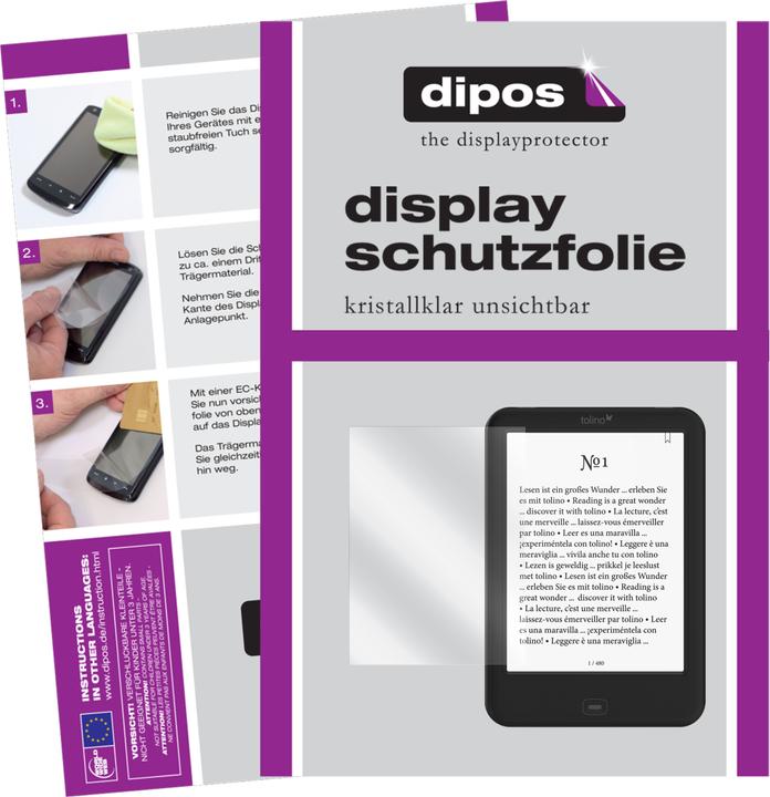 Produktbild Dipos Displayschutzfolie Crystalclear (2 Stück, shine 2 HD)