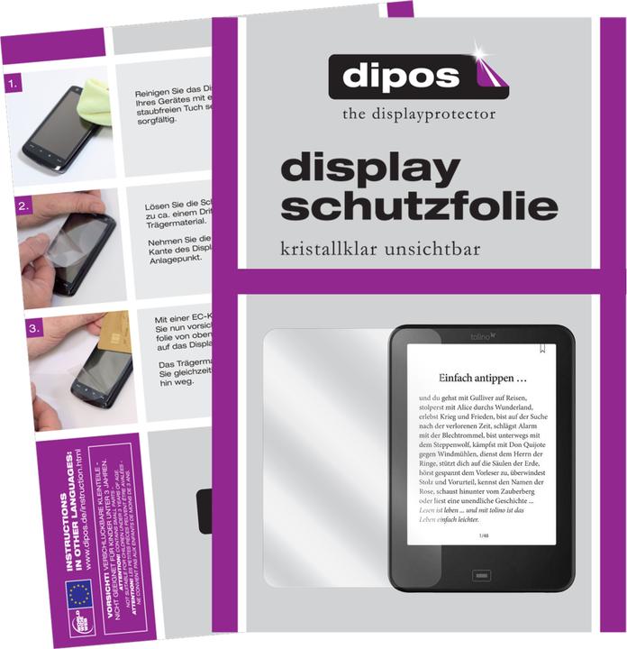 Produktbild Dipos Displayschutzfolie Crystalclear (2 Stück, vision 3 HD)