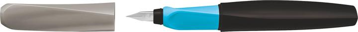 Image du produit Pelikan Stylo plume (système de remplissage par cartouche) Twist® Color Blocking Stylo plume pour (Dark, 1 x)