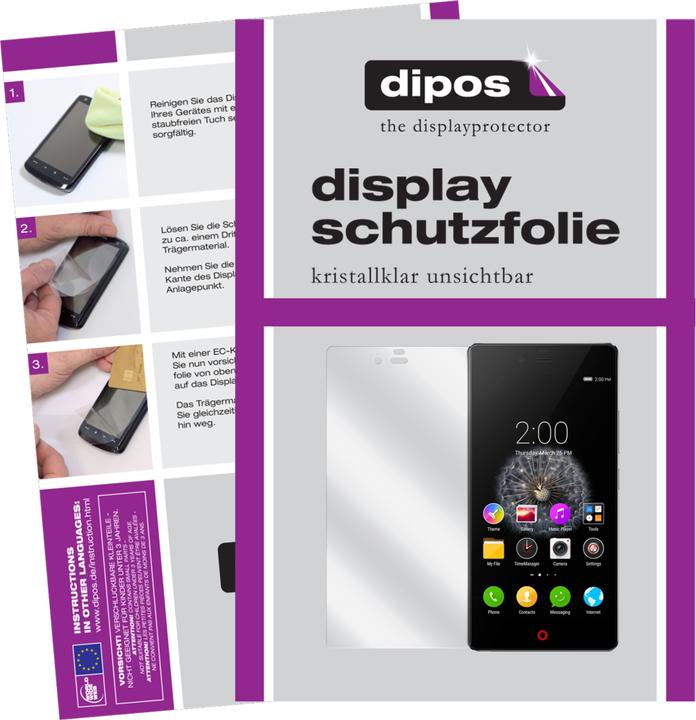 Image du produit Dipos Film de Protection d’écran Crystalclear (6 pièce(s), ZTE Nubia Z9 Mini)
