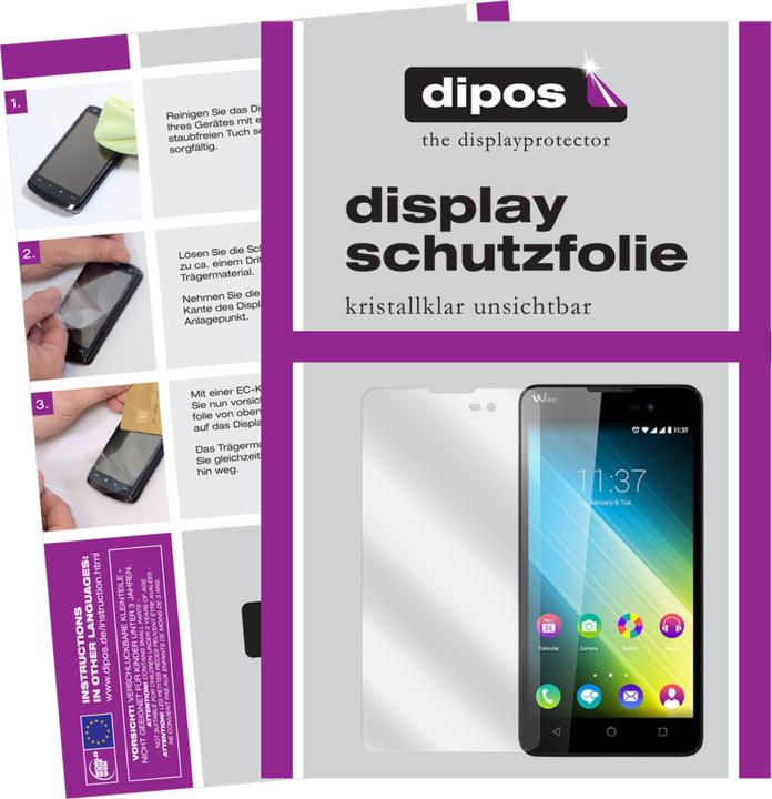 Actual product image Dipos Screen Protector Crystalclear (2 Piece, Lenny 2)
