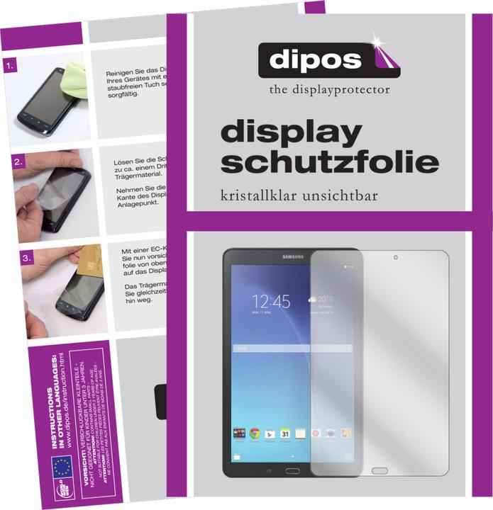 Actual product image Dipos Screen Protector Crystalclear (2 Piece, Galaxy Tab E 9.6)