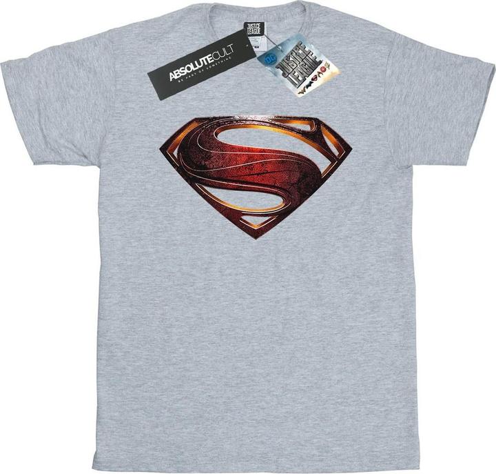 Actual product image Superman Mens Logo Cotton T-Shirt (L)