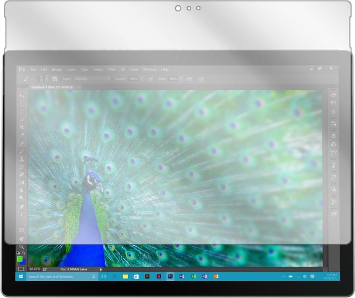 Produktbild Dipos Displayschutzfolie Crystalclear (2 Stück, Microsoft Surface Pro 3)