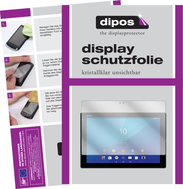 Produktbild Dipos Displayschutzfolie Crystalclear (2 Stück, Sony Xperia Tablet Z4)