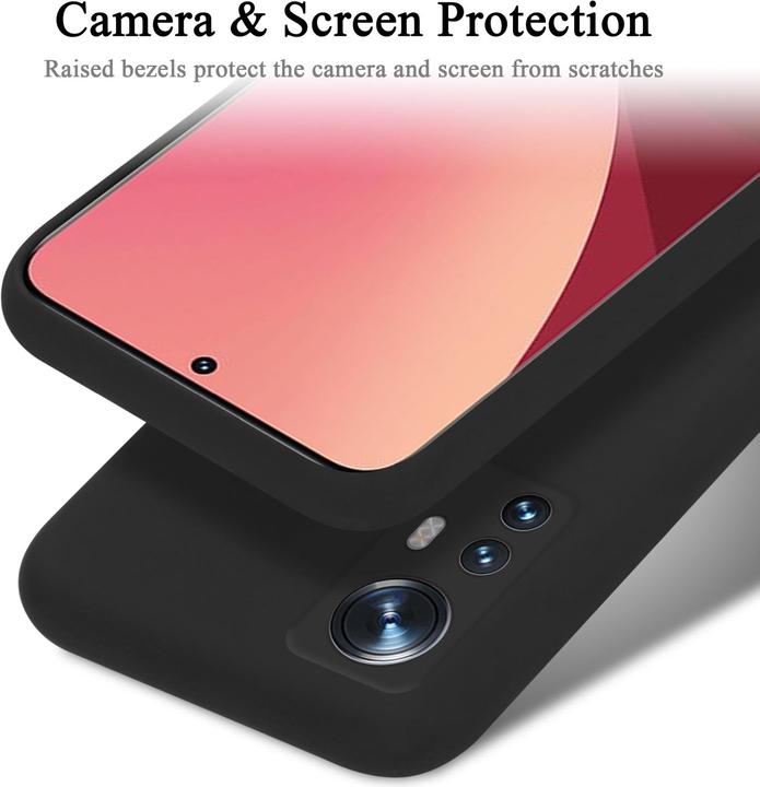 Image du produit Cadorabo TPU Liquid Silicone Case Housse pour Xiaomi 12 / 12X (Xiaomi 12X)