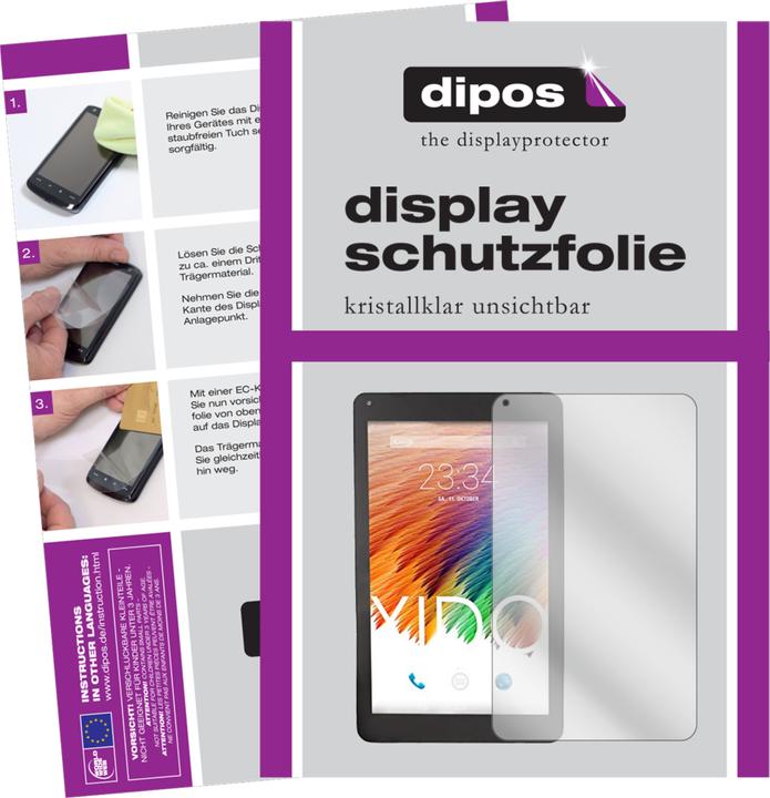 Actual product image Dipos Screen Protector Crystalclear (2 Piece, X110)