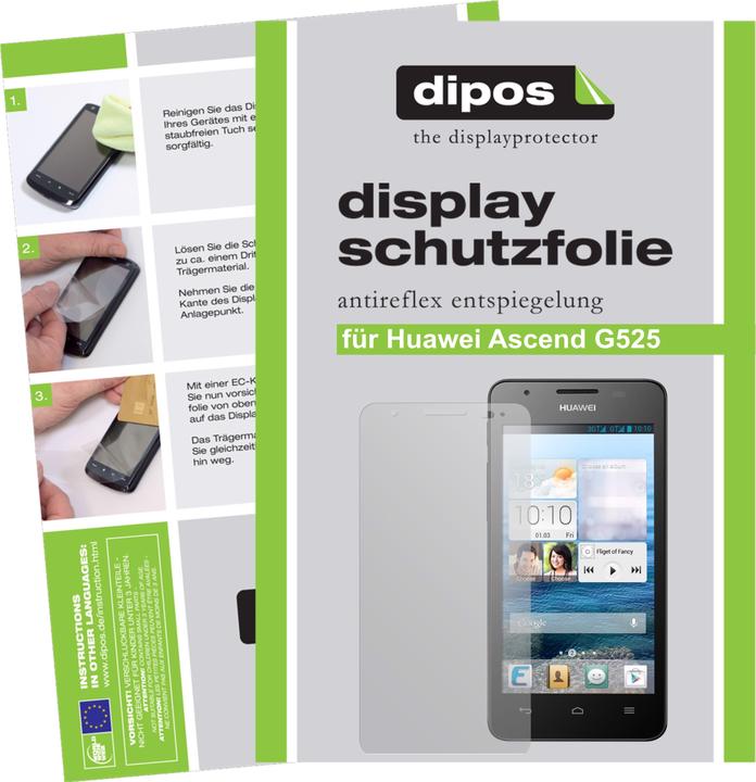 Produktbild Dipos Displayschutzfolie Antireflex (2 Stück, Huawei Ascend G525)