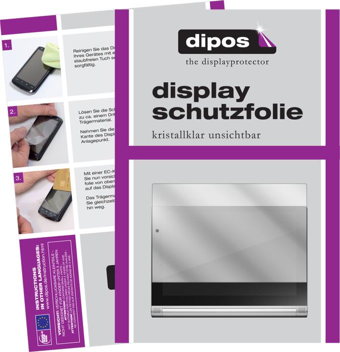 Image du produit Dipos Film de Protection d’écran Crystalclear (2 pièce(s), Lenovo Yoga Tablet 2)