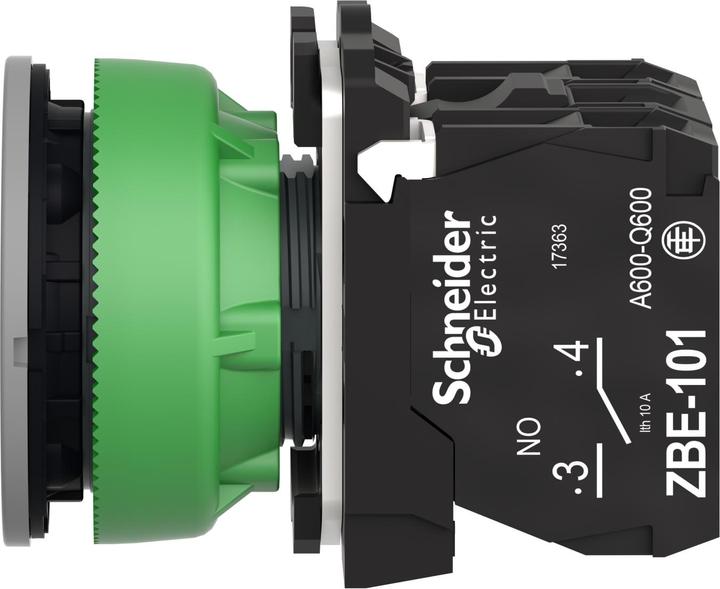 Image du produit Schneider Electric Bouton-poussoir lumineux complet Flushst or 30mm 230V IP69K