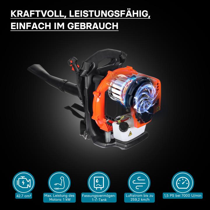 Produktbild Wiltec Laubbläser (Benzinbetrieb, Laubbläser)