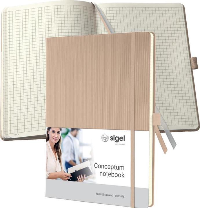 Actual product image Sigel Notebook Conceptum (A4, Checked, Hardcover)